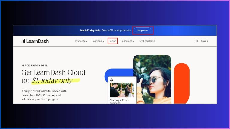 LearnDash Black Friday 2024- 40% Discount