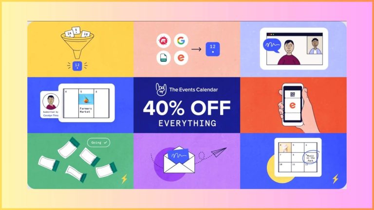 The Events Calendar Black Friday 2024- 40% Discount